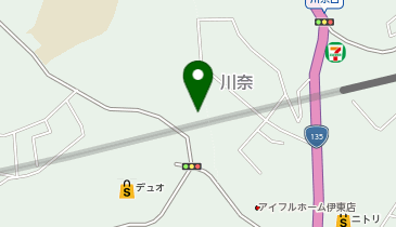 【予約制】Bounce ロッカー ウエルシア伊東南店 保管場所の地図画像