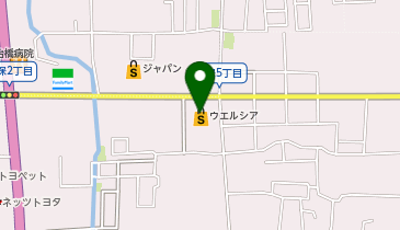 【予約制】Bounce ロッカー ウエルシア松原安穂店保管場所の地図画像