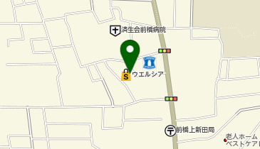 【予約制】Bounce ロッカー ウエルシア前橋上新田店 保管場所の地図画像