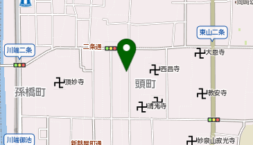 【予約制】Bounce 頭町収納スポットの地図画像