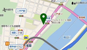 【予約制】Bounce 隅田公園ストレージスポットの近くの地図画像