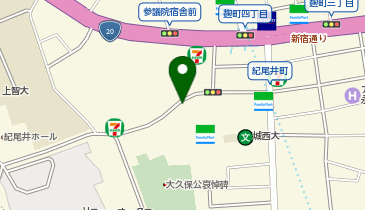 【予約制】Bounce 上智大学四谷キャンパス付近の保管場所の地図画像