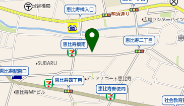 【予約制】Bounce Ebisu-Tokyo Storage Spotの地図画像