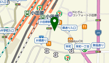 【予約制】Bounce 小田原駅トランジットハブ付近の収納スポットの地図画像