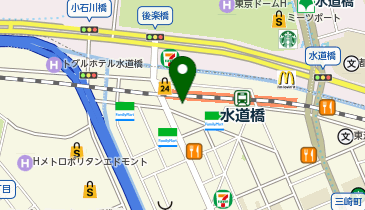 【予約制】Bounce JR水道橋駅近くの収納スポットの地図画像