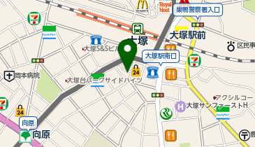 【予約制】Bounce Takarakuji Lotto house Otsuka Station Minamiguchi Store Storage Spotの地図画像