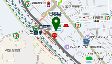 【予約制】Bounce Takarakuji Lotto house Nippori Minamiguchimae store Storage Spotの地図画像