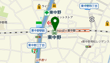 【予約制】Bounce 宝くじロトハウス落合山手通り店 保管場所の地図画像