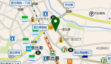 【予約制】Bounce Near Ebisu Station Storage Spotの地図画像