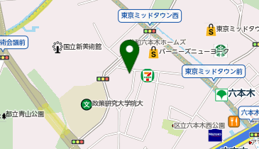 【予約制】Bounce The National Art Center Adjacent Storage Spotの地図画像