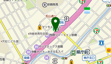 【予約制】Bounce (株)ビジョン那覇営業所 保管場所の地図画像