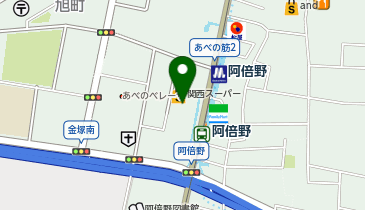 【予約制】Bounce あべのハルカス付近の保管場所の地図画像