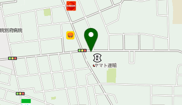 【予約制】Bounce ロッカー ヤマト運輸 別府東荘園センター 保管場所の地図画像