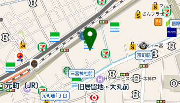 【予約制】Bounce Steps from Motomachi Station Storage Spotの地図画像