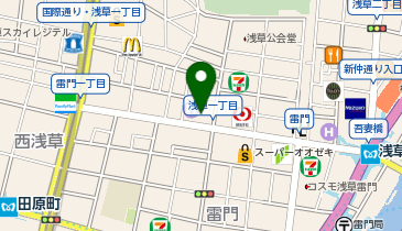 【予約制】Bounce Asakusa Tokyo Storage Spotの地図画像