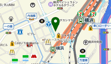 【予約制】Bounce 宝くじロトショップ横浜ジョイナス店保管場所の地図画像