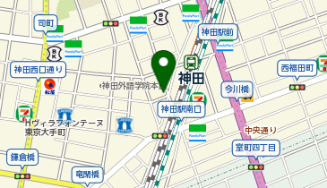 【予約制】Bounce ビッグエコー 神田西口駅前店 収納スポットの地図画像