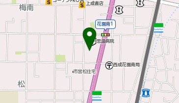 【予約制】Bounce 阿倍野区ストレージスポット付近の地図画像