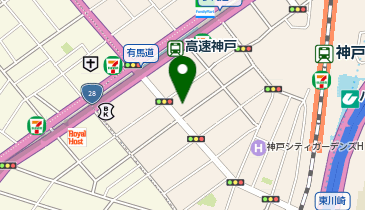 【予約制】Bounce Near Kosoku Kobe Station Storage Spotの地図画像
