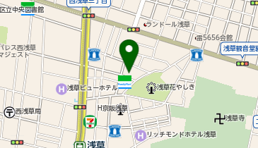 【予約制】Bounce Near Asakusa Ryokan Storage Spotの地図画像