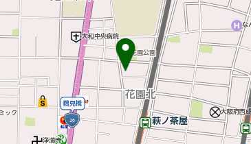 【予約制】Bounce 新今宮駅付近の収納スポットの地図画像