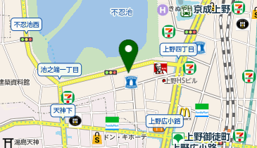 【予約制】Bounce Ueno-Hirokoji Station Storage Spotの地図画像