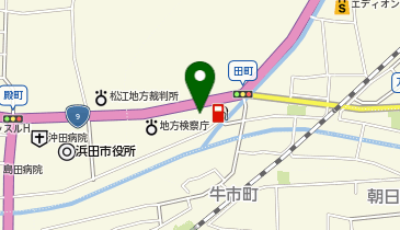 【予約制】Bounce ロッカー ウエルシア浜田田町店 収納スポットの地図画像