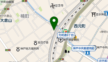 【予約制】Bounce 神戸ポートタワー付近の保管場所の地図画像