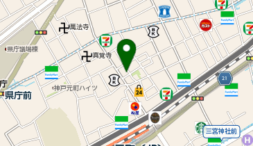 【予約制】Bounce 神戸中華街近くの保管場所の地図画像