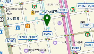 【予約制】Bounce Yamato Transport Sapporo Station Store Storage Spotの地図画像