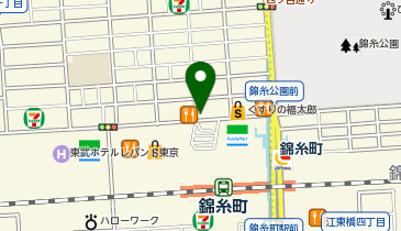【予約制】Bounce Takarakuji Lotto house Kinshicho station Kitaguchimae Store Storage Spotの地図画像