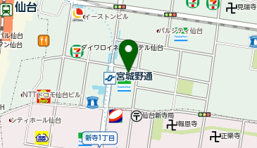 【予約制】Bounce ヤマト 仙台つつじヶ丘4丁目店 保管スポットの地図画像