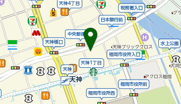 【予約制】Bounce 天神ストレージスポットの地図画像