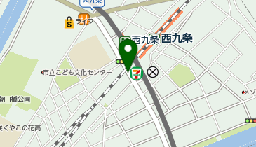 【予約制】Bounce 西九条駅近くの荷物預かりスポットの地図画像
