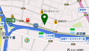 【予約制】Bounce 東京アメリカンクラブ近くの保管場所の地図画像