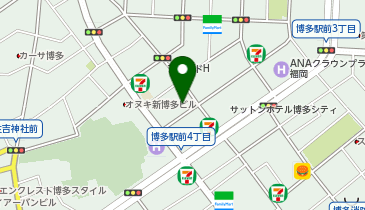 【予約制】Bounce ヤマト 博多駅前三丁目センター保管所の地図画像