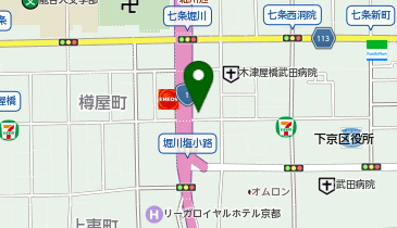 【予約制】Bounce Yamato Kyoto Ekimae Store Storage Spotの地図画像
