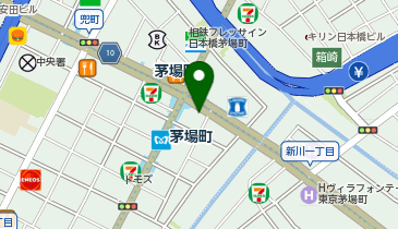 【予約制】Bounce 日本橋茅場町 - 駅近く 荷物置き場の地図画像