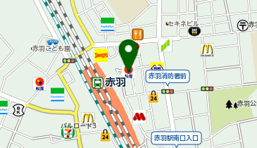 【予約制】Bounce Big Echo Akabane Station East Exit Store Storage Spotの地図画像