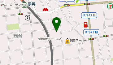 【予約制】Bounce ロッカー 関西スーパーマーケット中央店専門店ビル 収納スペースの地図画像