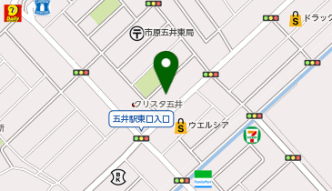 【予約制】Bounce ゴイ駅東口付近の荷物置き場の地図画像