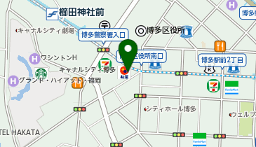 【予約制】Bounce ビッグエコー博多駅店の収納スペースの地図画像