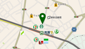 【予約制】Bounce Big Echo Kiyose Station Store Storage Spotの地図画像