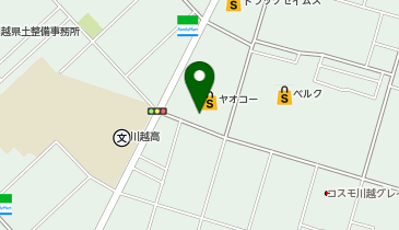 【予約制】Bounce ロッカー ヤオコー 川越新宿店 お預かりスポットの地図画像