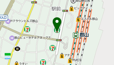 【予約制】Bounce Big Echo Koriyama Station Store Storage Spotの地図画像