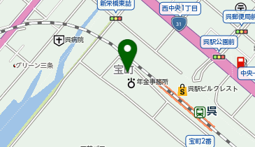 【予約制】Bounce Big Echo Kure Station Store Storage Spotの地図画像