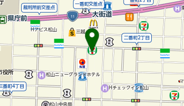 【予約制】Bounce Big Echo Matsuyama Okaido Store Storage Spotの地図画像