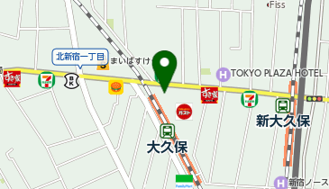 【予約制】Bounce Big Echo Okubo Station Store Storage Spotの地図画像