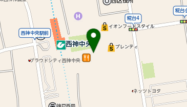 【予約制】Bounce Big Echo Seishin Chuo Plenty Store Storage Spotの地図画像