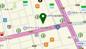 【予約制】Bounce Big Echo Sendai Ichibancho Store Storage Spotの地図画像